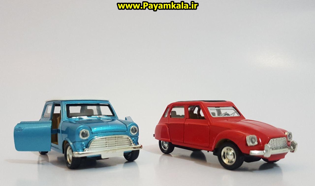 ماکت فلزی ماشین فلزی ژیان چراغدار