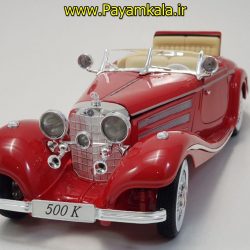 ماکت مرسدس بنز بزرگ (1:18) قرمز مایستو (MERCEDES-BENZ 500K TYP SPECIALROADSTER 1936)