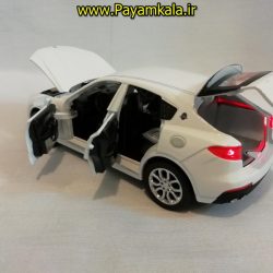 (شش در بازشو+پخش موسیقی) اسباب بازی ماشین مازراتی (MASERATI) موزیکال-چراغدار فلزی شاسی بلند