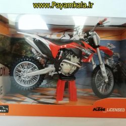 (سایز بزرگ) ماکت فلزی موتورسیکلت کی تی ام (KTM 350SXF)(1/12) 