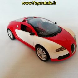 (موزیکال-چراغدار) ماکت فلزی عقب کش بوگاتی بزرگ (1:24) (Bugatti)