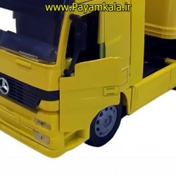 (ترانزیت) ماکت تریلی مرسدس بنز اکتروس1857 (MERCEDES-BENZ ACTROS 1857 BY NEWRAY) بزرگ 1:32 ساخت نیوری