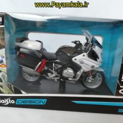 ماکت فلزی موتورسیکلت ب ام و گشت بزرگراه (BMW R 1200RT CALIFORNIA HIGHWAY PATROL BY MAISTO)(1/18) 