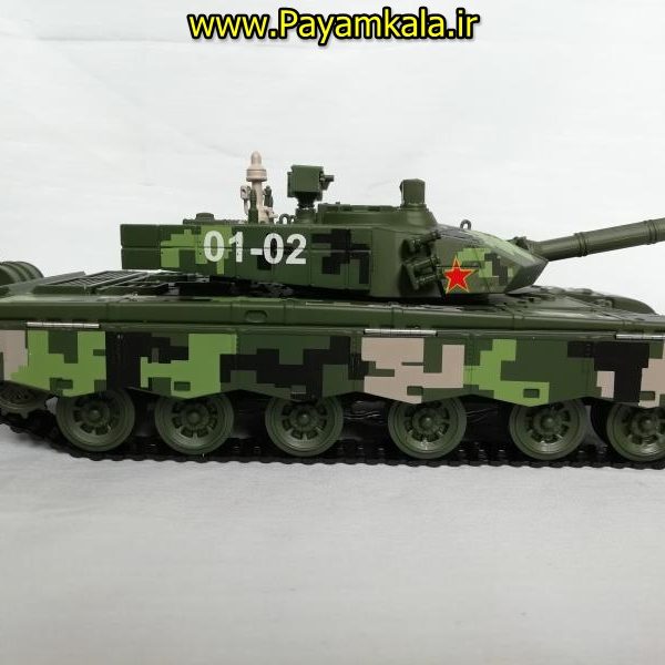 (سایز خیلی بزرگ) ماکت تانک تمام فلزی جعبه دار (TYPE 99 MAIN BATTLE TANK BY KDW)