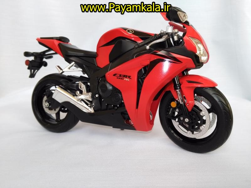 (سایز بزرگ) ماکت فلزی موتورسیکلت هوندا (Honda CBR1000RR BY WELLY)(1/10)