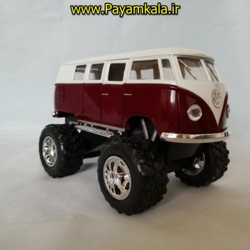 (چرخ درشت کمک فنردار) ماکت ماشین اسباب بازی فولکس استیشن (KINSMART 1:32)