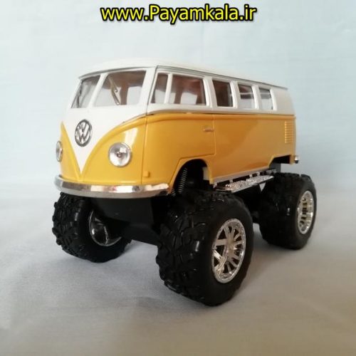 (چرخ درشت کمک فنردار) ماکت ماشین اسباب بازی فولکس استیشن (KINSMART 1:32)