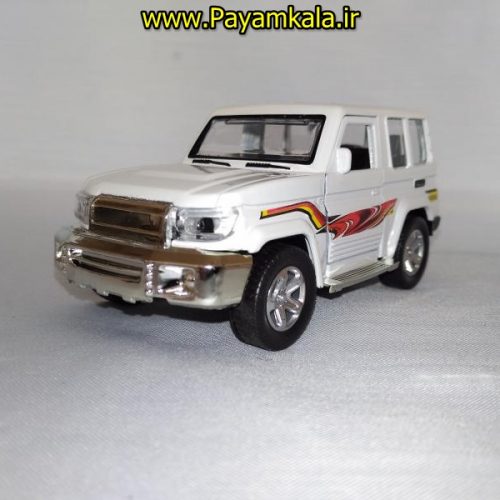 (TOYOTA) اسباب بازی ماشین تویوتا لندکروز اتاقدار