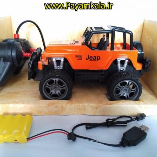 (چهارکاناله) ماشین کنترلی جیپ شارژی آفرود بزرگ مقیاس 1:16