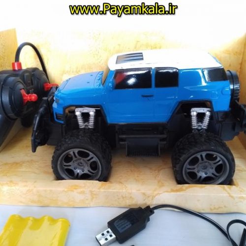 (چهارکاناله) ماشین کنترلی FJ CRUISER شارژی آفرود بزرگ مقیاس 1:16