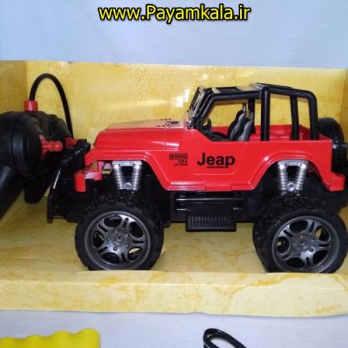 (چهارکاناله) ماشین کنترلی جیپ شارژی آفرود بزرگ مقیاس 1:16