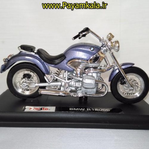 ماکت فلزی موتورسیکلت ب ام و (BMW R1200C BY MAISTO)(1/18)