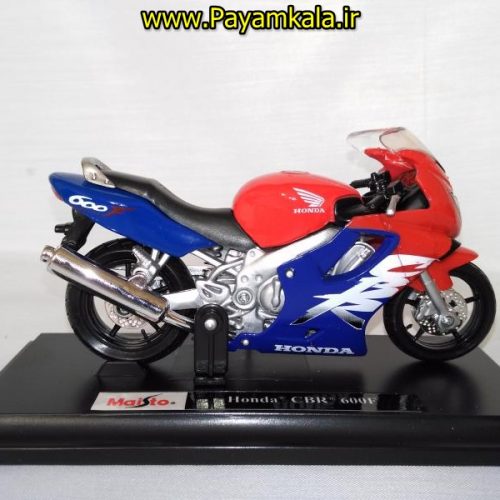 ماکت فلزی موتورسیکلت هوندا (HONDA CBR 600F BY MAISTO)(1/18)