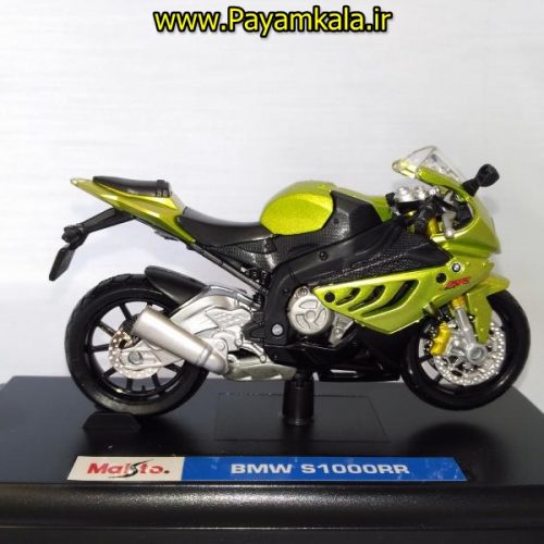 ماکت فلزی موتورسیکلت ب ام و (BMW S1000RR BY MAISTO)(1/18)