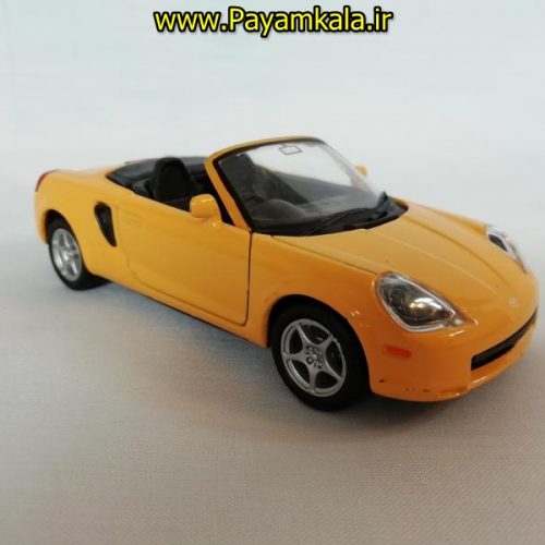 ماشین اسباب بازی تویوتا (TOYOTA MR2 SPYDER 1/32 BY WELLY)