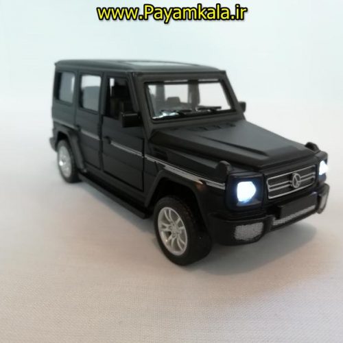 (MERCEDES-BENZ) اسباب بازی ماشین بنز G کلاس شاسی بلند چراغدار-موزیکال (کد 22/4A)