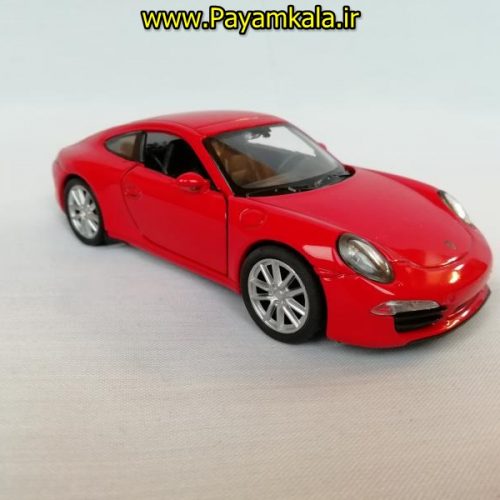 ماشین اسباب بازی پورشه (PORSCHE 911 (991) CARRERA S BY WELLY)