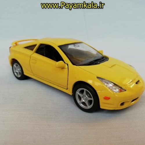 ماشین اسباب بازی تویوتا سلیکا (TOYOTA CELICA 2002 BY WELLY)