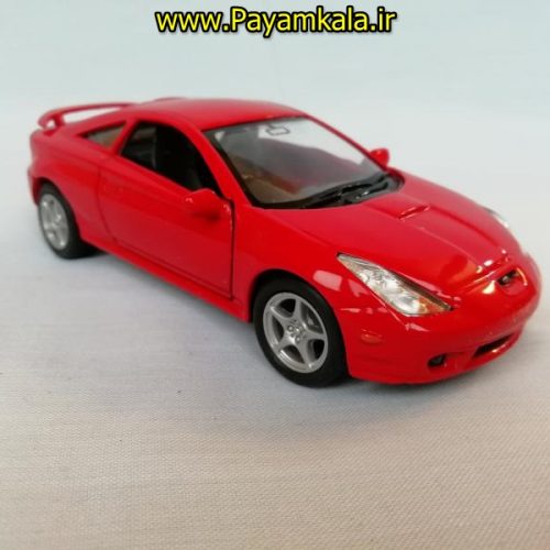 ماشین اسباب بازی تویوتا سلیکا (TOYOTA CELICA 2002 BY WELLY)
