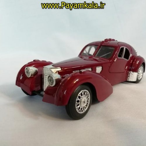(بی سقف) ماکت فلزی عقب کش کلاسیک سایز متوسط (BY Y66)