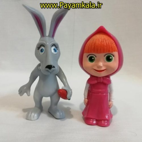 (جعبه دار) فیگور میشا و ماشا دو عددی