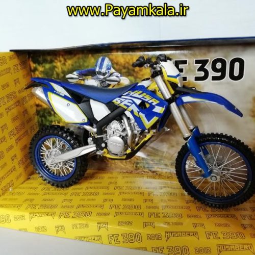 (سایز بزرگ) ماکت فلزی موتورسیکلت هوسابرگ (HUSABERG FE390 2012)(1/12)