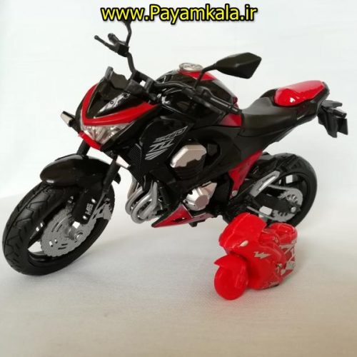 (سایز بزرگ) ماکت فلزی موتورسیکلت طرح بنلی (BENELLI by HAIXING)(1/12)