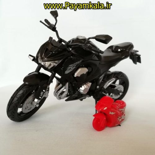(سایز بزرگ) ماکت فلزی موتورسیکلت طرح بنلی (BENELLI by HAIXING)(1/12)