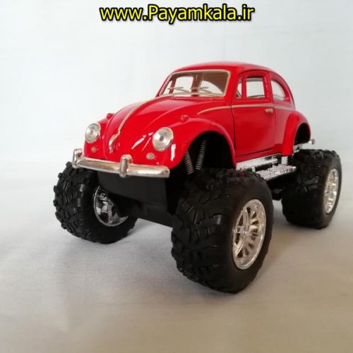 (چرخ درشت کمک فنردار) ماکت ماشین اسباب بازی فولکس (KINSMART 1:32)