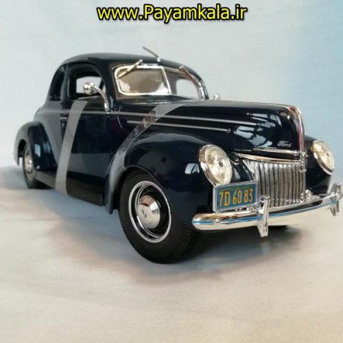 ماکت فلزی فورد بزرگ (1:18) مدل FORD DELUXE 1939