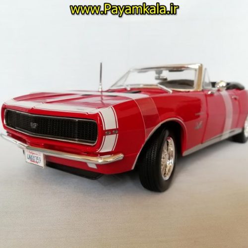ماکت فلزی شورلت کامارو بزرگ (1:18) مدل 1967 CHEVROLET CAMARO SS 396