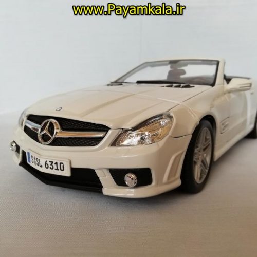 ماکت فلزی بنز بزرگ (1:18) مدل MERCEDES-BENZ SL63 AMG BY MAISTO