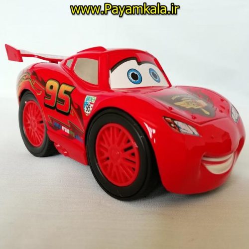 (هوشمند-موزیکال-فلزی-باطری خور) ماشین مک کویین هوشمند (Lightning McQueen)
