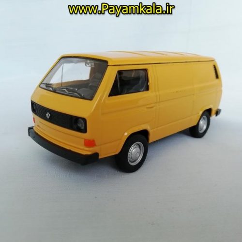 ماشین اسباب بازی فولکس واگن ون (VW T3 VAN BY WELLY)