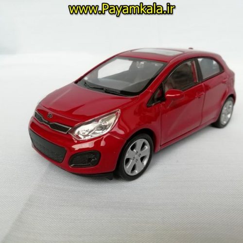 ماشین اسباب بازی شاسی بلند هاچ بک (KIA RIO BY WELLY)