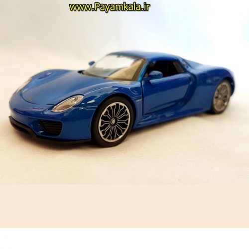 ماشین اسباب بازی پورشه (PORSCHE 918 SPYDER BY WELLY)