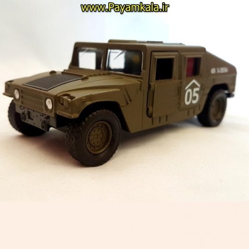 ماشین اسباب بازی هامر ارتش آمریکا (HUMMER US ARMY BY WELLY)