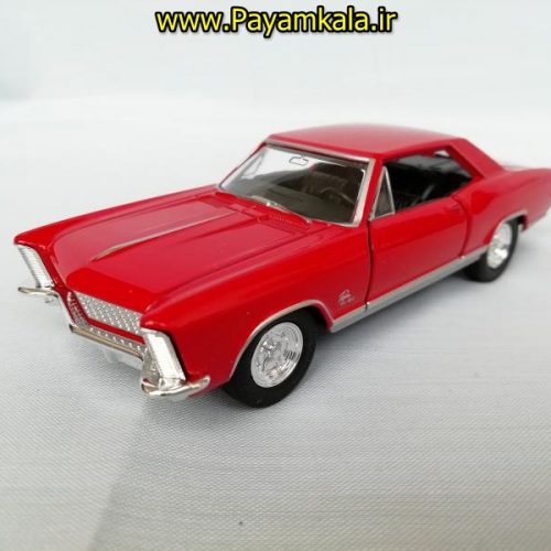 ماشین اسباب بازی بیوک ریویرا (BUICK 1965 RIVIERA GRAN SPORT BY WELLY)