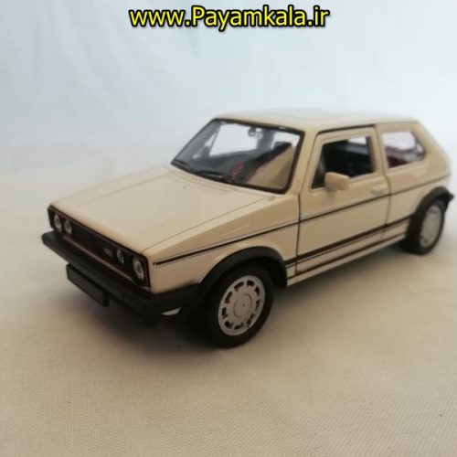 ماشین اسباب بازی فولکس گلف (VOLKSWAGEN GOLF I GTI BY WELLY)