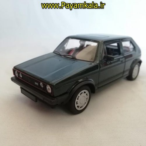 ماشین اسباب بازی فولکس گلف (VOLKSWAGEN GOLF I GTI BY WELLY)