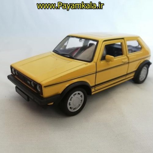 ماشین اسباب بازی فولکس گلف (VOLKSWAGEN GOLF I GTI BY WELLY)
