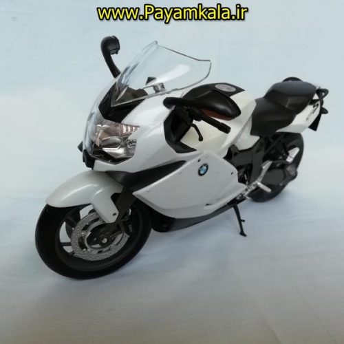 (سایز بزرگ) ماکت فلزی موتورسیکلت ب ام و (BMW K1300S BY WELLY)(1/10)