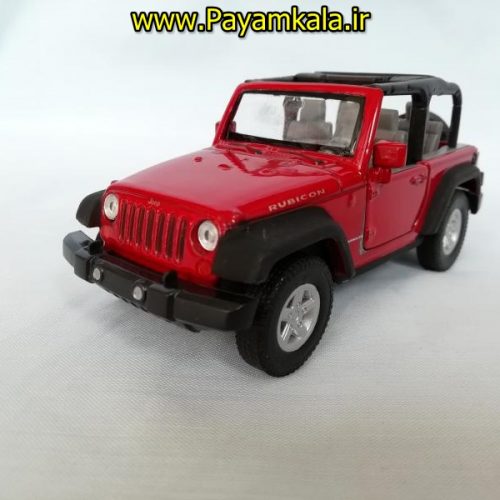 ماشین اسباب بازی جیپ رانگلر (JEEP WRANGLER RUBICON US BY WELLY)