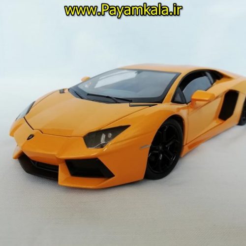 ماکت فلزی لامبورگینی اونتادور بزرگ (1:24) (LAMBORGHINI AVENTADOR LP 700-4 BY WELLY)
