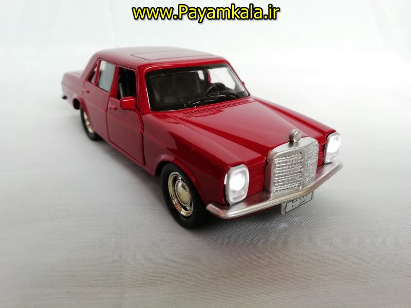 (MERCEDES-BENZ 220) اسباب بازی ماشین مرسدس بنز چراغدار-موزیکال (APZ)