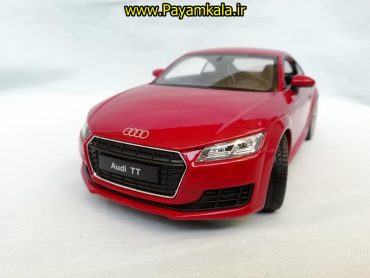 ماشین فلزی بزرگ آئودی 1:24 (AUDI TT COUPE 2014 BY WELLY) قرمز