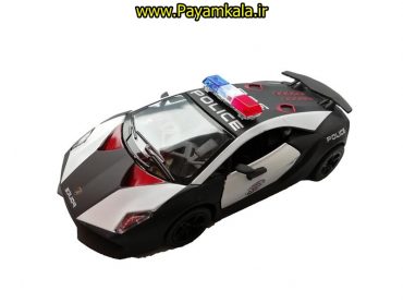 لامبورگینی عقبکش Lamborghini Sesto Elemento Police Kinsmart