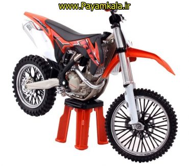 (سایز بزرگ) ماکت فلزی موتورسیکلت کی تی ام (KTM SX-F 2014) (1/12)