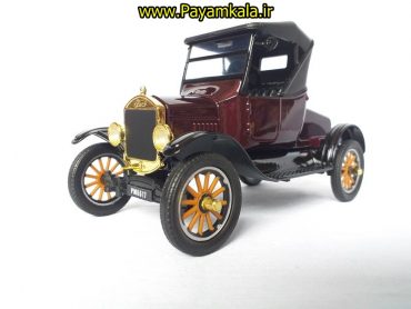ماکت فلزی فورد 1925 بزرگ (1:24) (FORD 1925 MODEL T RUNABOUT BY MOTORMAX) قهوه ای