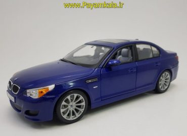 ماکت ب ام و بزرگ (BMW M5 BY MAISTO) (1:18) آبی